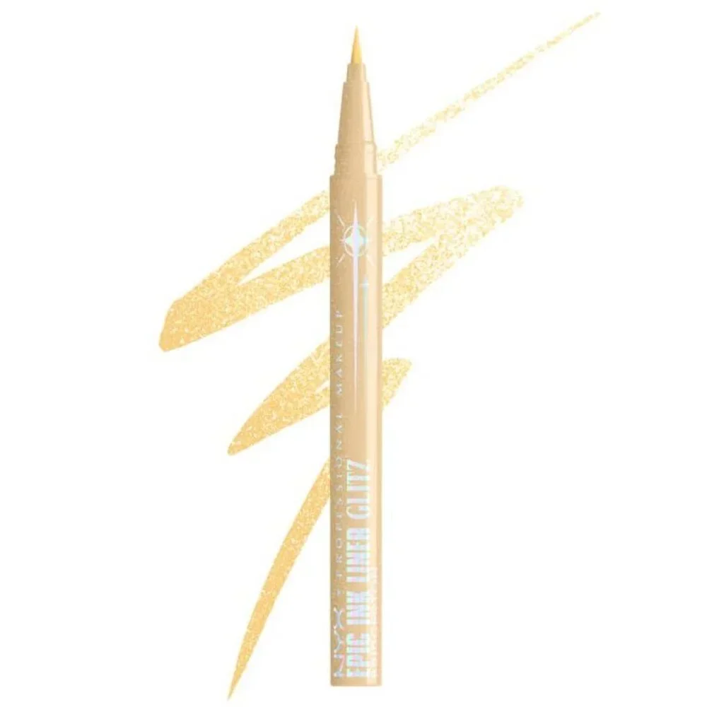 LIMITED EDITION NYX Bridgerton Royal Epic Ink Liner Glitz - Glitzed In Gold